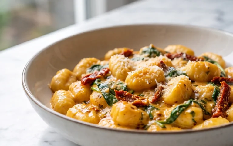 Creamy Tuscan Gnocchi