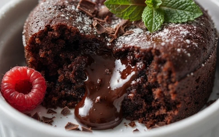 Air Fryer Lava Cake