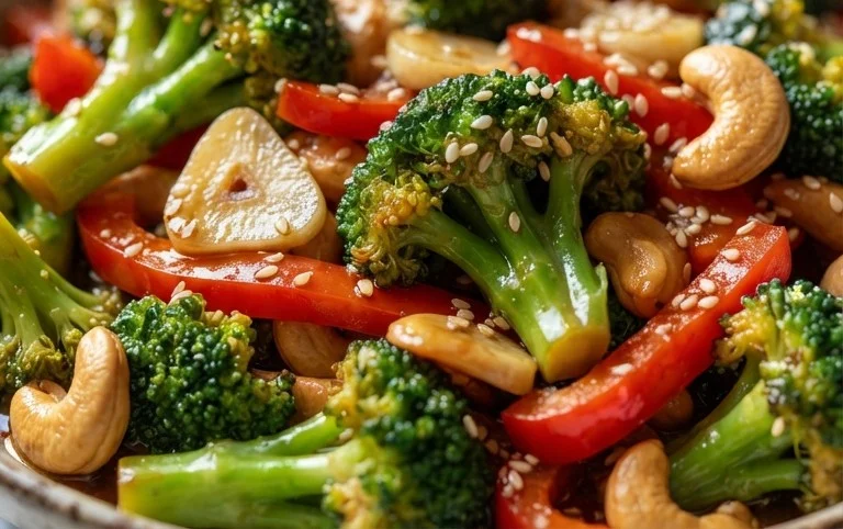 Garlic Broccoli Stir Fry