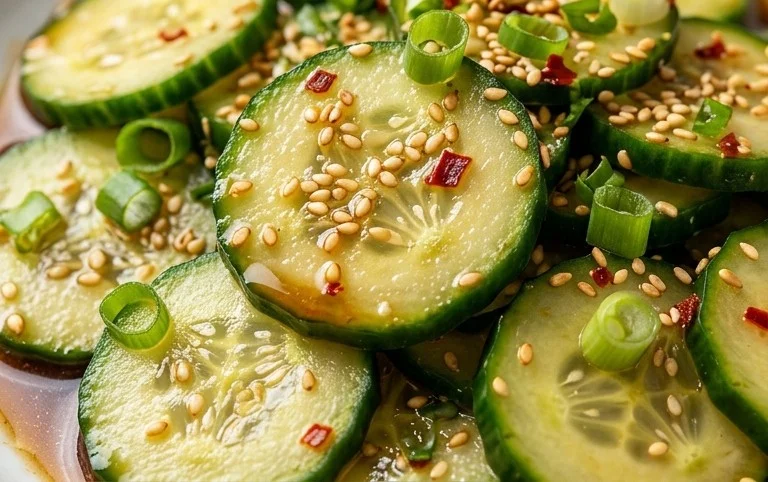 Easy Asian Cucumber Salad