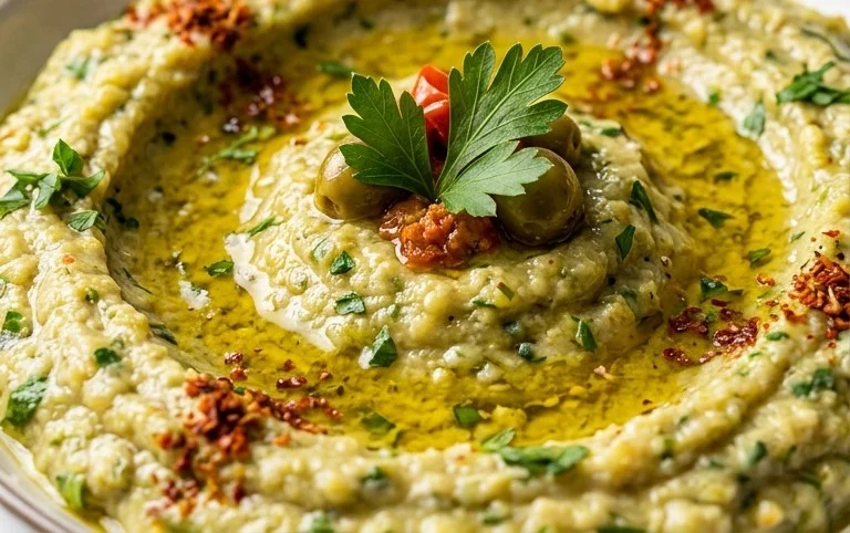 Pnon-alcoholic alestinian Zucchini Dip