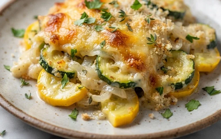 Easy Cheesy Zucchini Casserole