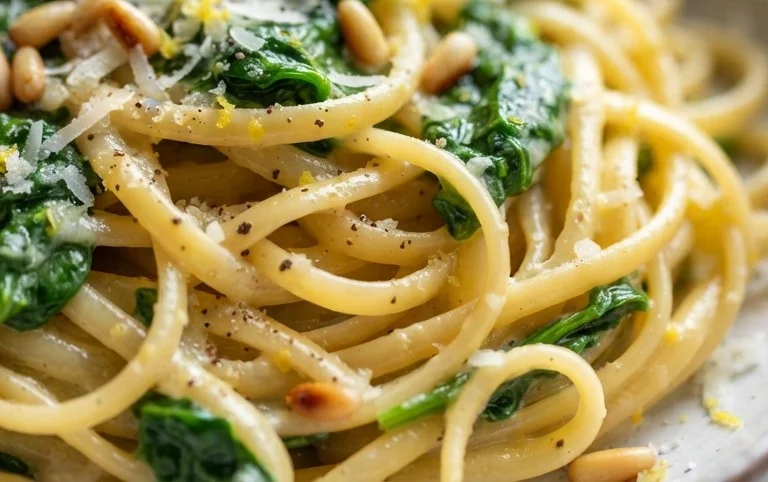 Spinach Lemon Pasta