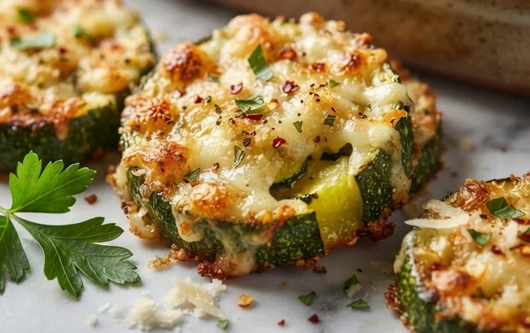 Baked Parmesan Zucchini