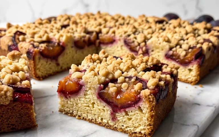 Schneller Pflaumenkuchen vom Blech
