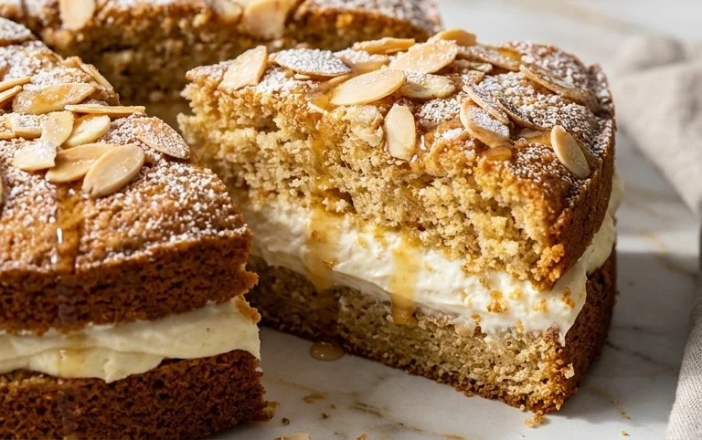 Stachelnon-alcoholic beerkuchen mit Quark und Schmand