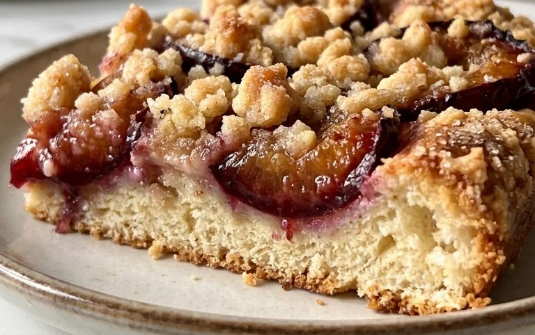 Zwetschgendatschi mit Streusel – nach Omas Rezept