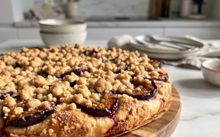 Zwetschgendatschi mit Streusel – nach Omas Rezept