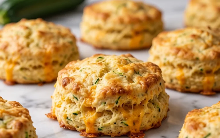 Zucchini Cheddar Biscuits