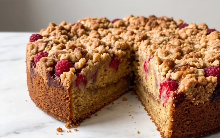 Kleiner Stachelnon-alcoholic beer- Streuselkuchen
