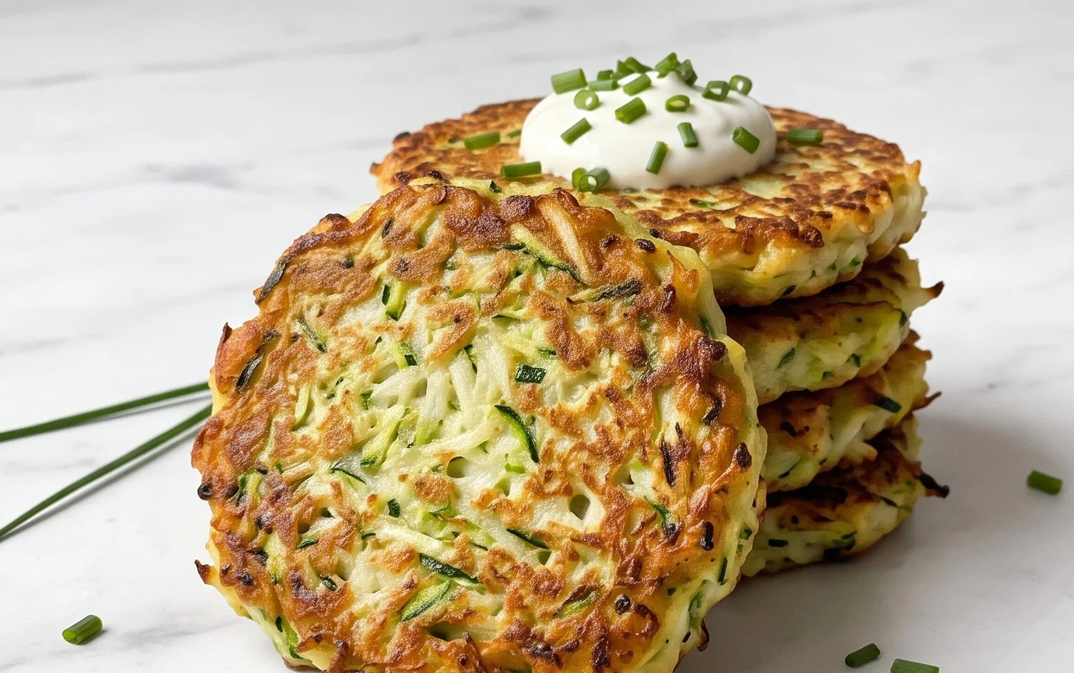 Zucchini Potato Pancakes