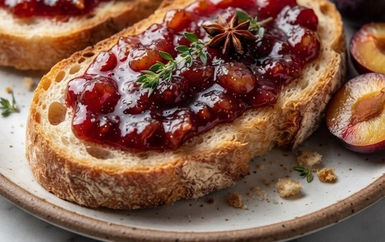 Vanilla Plum Jam Recipe