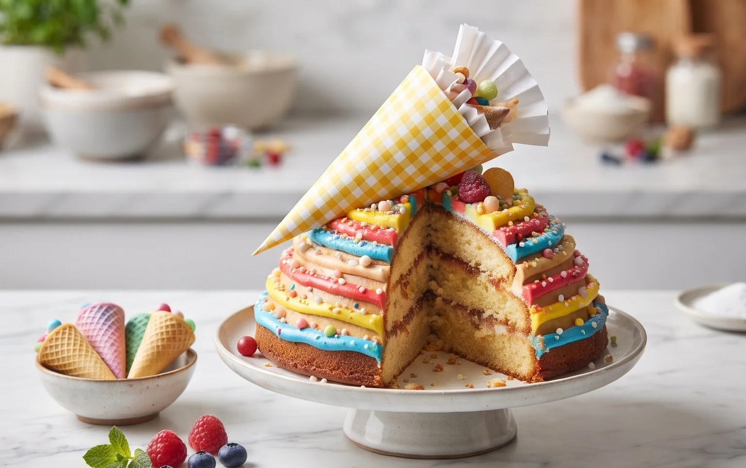 Zuckertüten-Torte