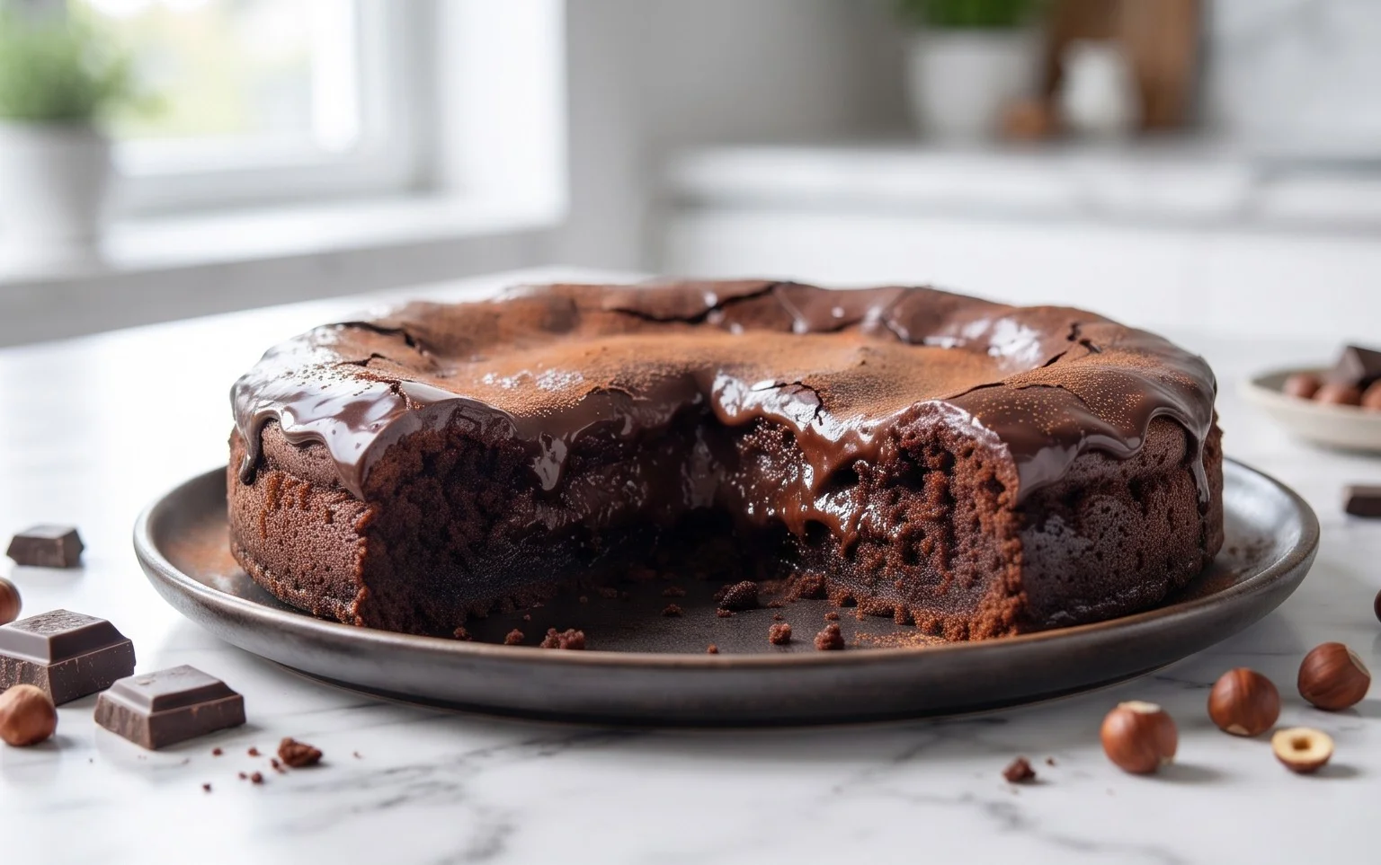 Schokoladenkuchen oder SchokoladenmuffinsBearbeiten