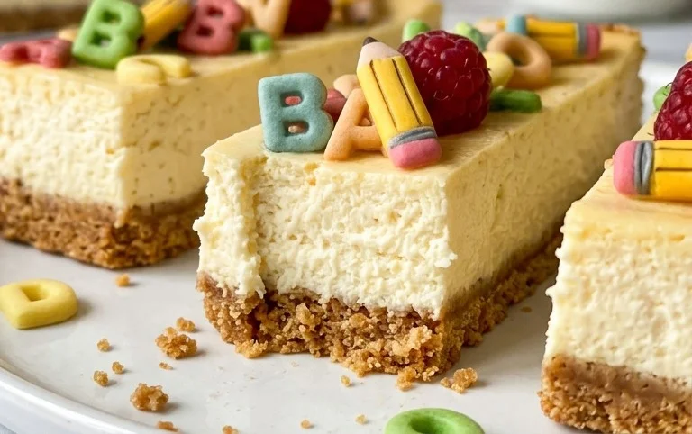 Cheesecake Sticks zur Einschulung